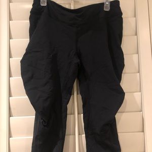 Lululemon ruched crop leggings